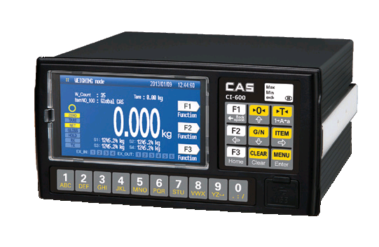 Весовые индикаторы и терминалы CAS CI-600D